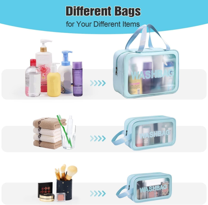 3/1%20pieces%20/set%20Waterproof%20Makeup%20Bag%20for%20Women%20Ladies%20Travel%20Wash%20Bag%20Organizer%20Cosmetic%20case%20toiletries%20Clear%20Transparent%20Makeup%20bag%20pouch%20Toiletry%20box%20for%20Female%20Girls%20-%20Image%204