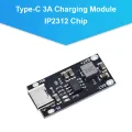 IP2312 Module 3A Type C USB C Input High Current 3A IP2312 Fast Charging Circuit 3A High Current IP2312 Circuit 5V To 4.2V 4.35V Polymer Ternary Lithium Battery Replace TP4056 ETA4096 Module Adapters. 