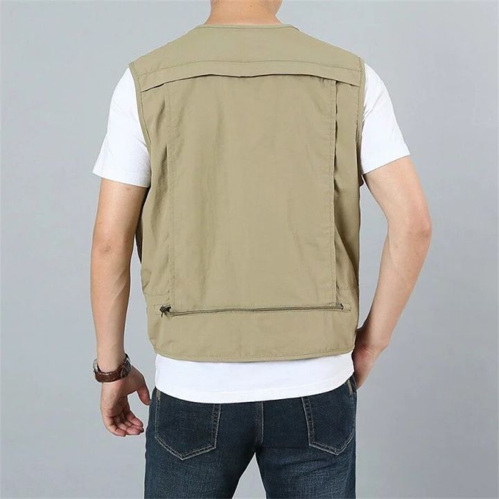 Outdoor%20Vest%20Men's%20Multi-Pocket%20Loose%20Workwear%20Sleeveless%20Jacket%20Men%20Climbing%20Hiking%20Fishing%20Cargo%20Tool%20Waistcoat%20Oversize%206XL%20-%20Image%205