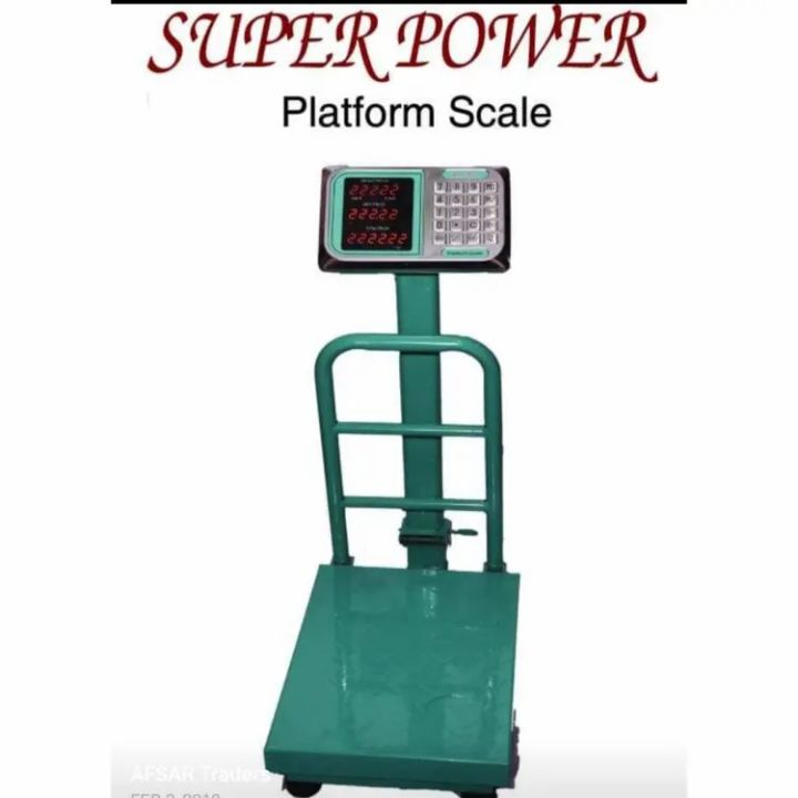 Super Power Digital Scale/ 100 kg Platform size (12"×16")