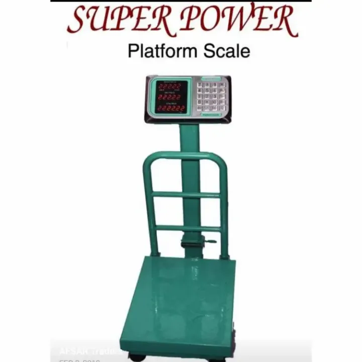 Super Power Digital Scale/ 100 kg Platform size (12