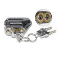 Acid Proof Double Key Blue Box Motorcycle Disc Lock Hydraulic Lock Bike Safety Lock Rust Proof AR TRADE. 
