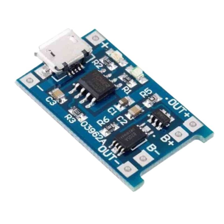5Pcs-%20With%20Protection%20TP4056%20Charging%20Module%205V%201A%20Micro%20USB%20With%20Current%20Protection%2018650%20Battery%20Charger%20Circuit%20Adapters%20TP4056%20Circuit%20TP4056%20Charging%20Module%20Type%20B%20Low%20Price%20Circuit%20-%20Image%202