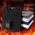 Thermal Underwear Top for Men Thick Thermal Shirt Long Sleeve Winter Inner Wear for Men Thermal Underwear.