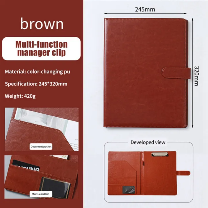 A4%20Leather%20Folder%20Multifunctional%20Business%20Contract%20Folder%20with%20Notes%20Business%20Stationery%20Folder%20Brown%20-%20Image%205
