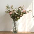75CM Artificial Flower 26 Head Small Rose Indoor Dry Flower Wedding Decoration. 