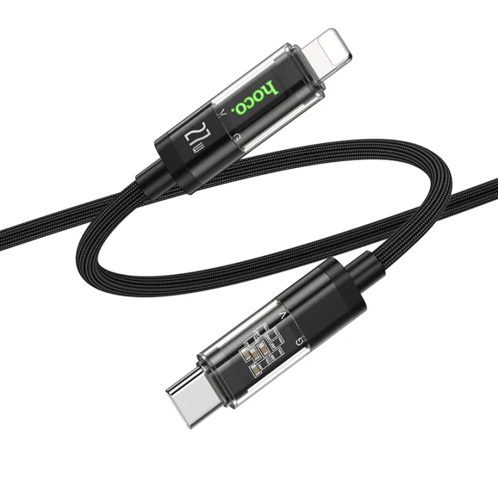 Hoco%20U116%20Transparent%20Discovery%20Edition%2027W%20PD%20Charging%20Data%20Cable%20for%20iP%20-%20Image%203