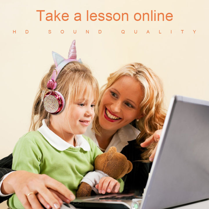 New%20Cute%20Cartoon%20Diamond%20Unicorn%20Girl%20Gift%20Preent%2085dB%20afe%20Volume%20Limited%20Wired%20Kid%20Headphone%20With%20Microphone%20Headet%20Girl%20Daughter%20Muic%20tereo%20Compitable%20for%20computer%20and%20Phone%20For%20Kid%20Online%20Learning%20-%20Image%206