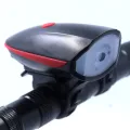 Waterproof Rechargeable 2 In 1 Bicycle Light and Horn (Many Others Colour) Bicycle horn light - Bike - সাইকেল - cycle accessories. 