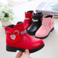 Girls Cotton Boots Baby Mid Top Kids Warm Shoes 2023 Winter Fashion Rabbit Ears Rhinestones Little Girls Big Cotton Boots.