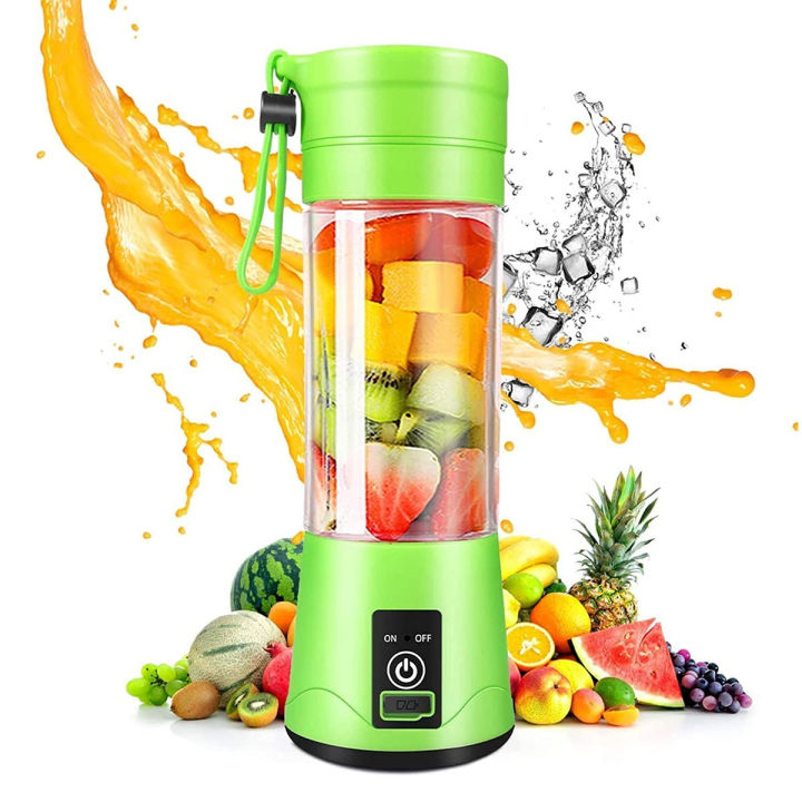 Mini USB Rechargeable Portable Electric Fruit Juicer - Smoothie Maker - Blender