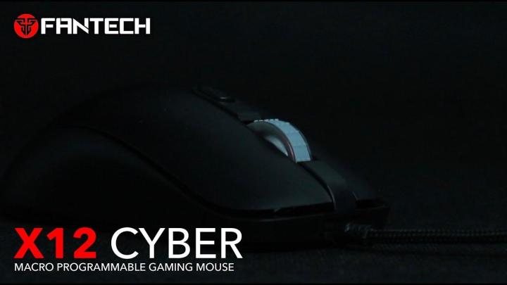 FANTECH X12 CYBER MACRO RGB GAMING MOUSE
