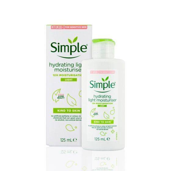 International UK product Simpl Kind To Skin Hydrating Light Moisturiser – 125ml