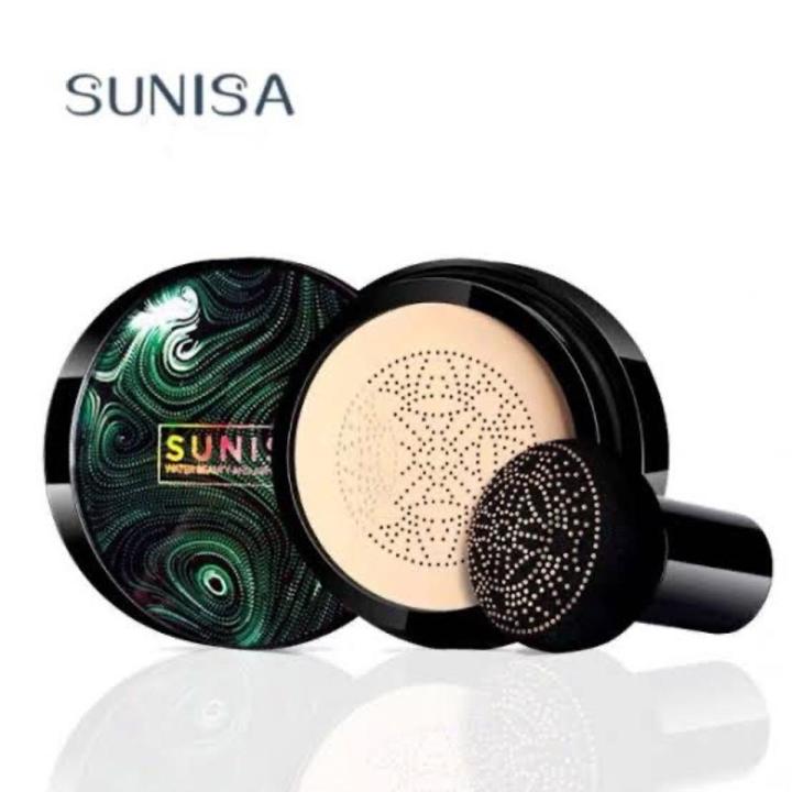 SUNISA Mushroom Head Make up Air Cushion Moisturizing Foundation Air-permeable Natural Brightening Makeup BB Cream