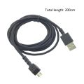 Durable Braided USB Mouse Cable Line for razer Mamba Elite Mouse Charger Wires Wholesale. 