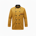 Men's Classic Micro Twill Chef Coat – Professional Culinary Uniform.