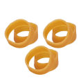 Rubber Rings, High Temperature Resistant Elastic Bands Strong 120Pcs for Industry.