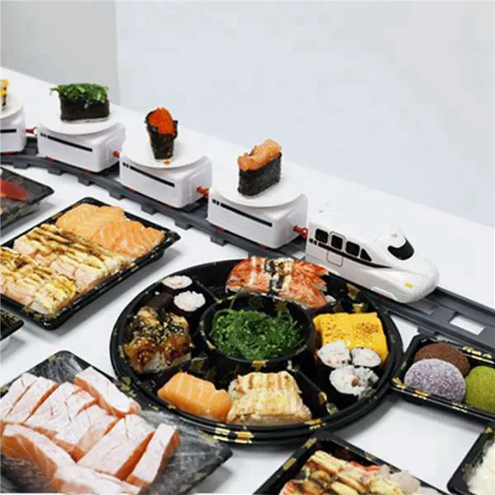PDTYMWNG%202set%20Sushi%20Train%20Rotary%20Sushi%20Toy%20Track%20Conveyor%20Belt%20Rotating%20Table%20Kid%20Food%20Train%20Set%20-%20Image%205