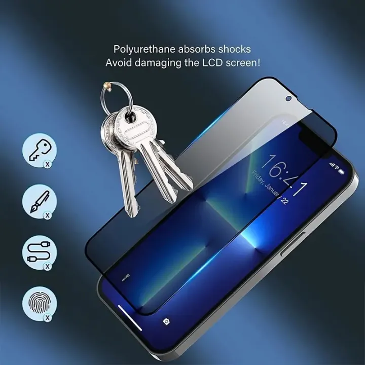 for%20infinix%20Hot%2040%20Tempered%20Glass%20infinix%20Hot%2040%20Pro%20Screen%20Protector%20infinix%20Hot%2040i%20Full%20Cover%20Screen%20Matte%20Privacy%20Glass%203In1%20Carbon%20fiber%20back%20film%20-%20Image%206