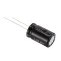 10 Pcs black 2200uF 25V Radial Aluminum Electrolytic Capacitors 1.3*1.3*2.1cm - black.