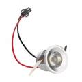 1/3W Recessed Mini Spotlight Lamp Ceiling Mounted LED Downlight Ceiling Light Warm white 1W. 