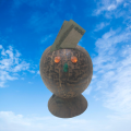 Coconut Shell Made Money Saving Bank.