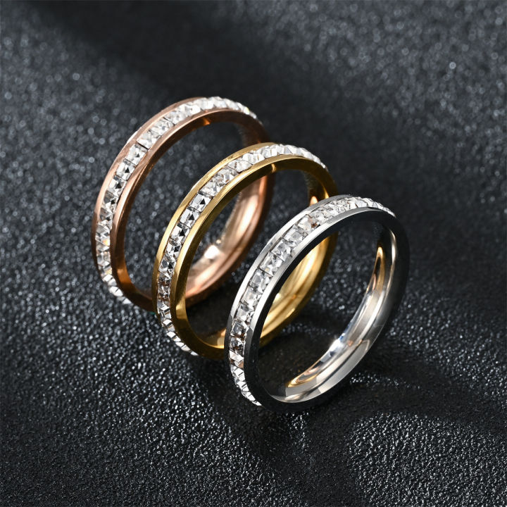 Hot%20Sale%20Rings%20Jewelry%20Set%20Couple%20Ring%204MM%208MM%20Square%20Single%20and%20Double%20Diamond%20Jewelry%20Wedding%20Ring%20Stainless%20Steel%20for%20Women%20-%20Image%205