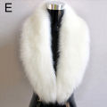 100cm Fluffy Shawl Collar Collar Wrap Neck Winter Warm Faux Fur Collar Women Accessories Scarves Fur Scarf Thicken Plush. 
