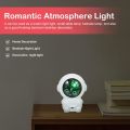 Starry Sky Lamps Robo Astronaut Projector Lamp LED Night Light Home Interior Christmas Decor Bedroom Children's Birthday Gifts.