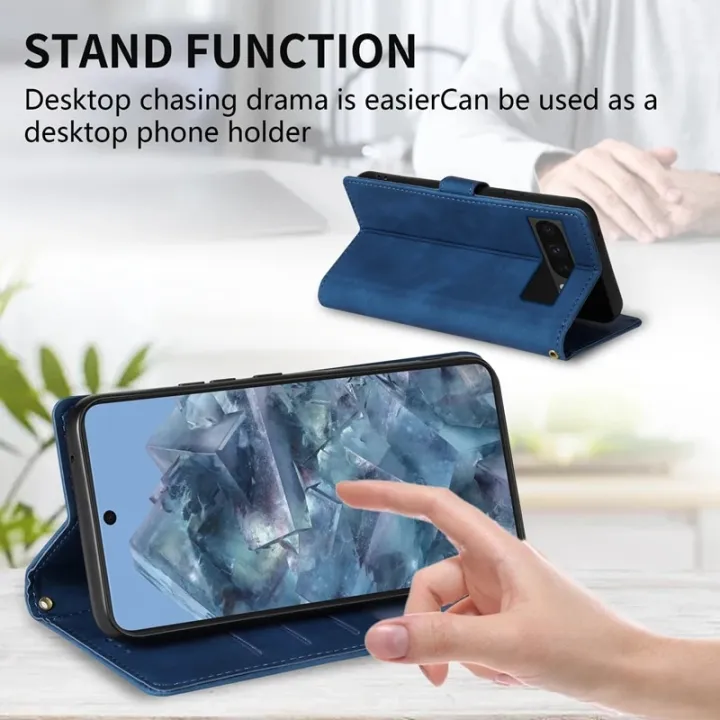 ZZXX%20Wallet%20PU%20Material%20Flip%20Leather%20Case%20For%20Google%20Pixel%208%20Pro%207%20Pro%207a%206%20Pro%206a%20Leather%20Case%20With%20Photo%20Frame%20Card%20Slot%20Cover%20-%20Image%203