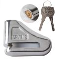 Medium Size Full Metal body Motorcycle Lock / Hydraulic Disk Lock, Safety Chen Li Lock for Motorcycle & Bikes. 