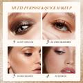12 Colors Eye Shadow Pen Double Head Design Eyeshadow Pencil Pearlescent Glitter Eye Shadow Stick Portable Eyes Makeup Cosmetics. 