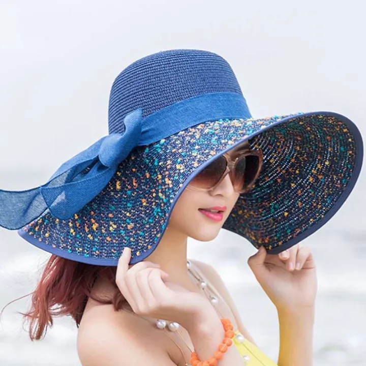 Straw%20Hat%20Female%20Beach%20Summer%20Sun%20Protection%20Seaside%20Vacation%20Travel%20All-MatchinginsHat%20Spring%20and%20Summer%20Big%20Brim%20Sun%20Hat%20-%20Image%208