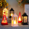 Desktop Retro Night Light  Operated Retro Style Flameless Kerosene Lamp Lantern Decorative Chandelier Decor for Home Decoration Event Centerpieces Ambient Lighting Gift Option Collectible Item. 