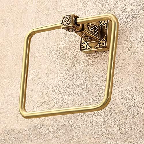 Copper Antique Towel Ring European Retro Towel Hanging Ring