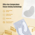 5 Pairs Oligopeptide Freeze-dried Eye Mask Fade Eye Bags Dark Circles Fine Lines Hydrolyzed Collagen Patches Skin Care Products. 