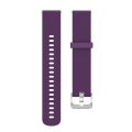 22mm Texture Silicone Wrist Strap Watch Band for Fossil Gen 5 Carlyle, Gen 5 Julianna, Gen 5 Garrett, Gen 5 Carlyle HR.