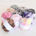 50g/Roll Fluffy Wool Yarn Thread Faux Fur Crochet Weaved Mink Yarn Colorful Scarf Baby Clothes Crochet Sweater. 