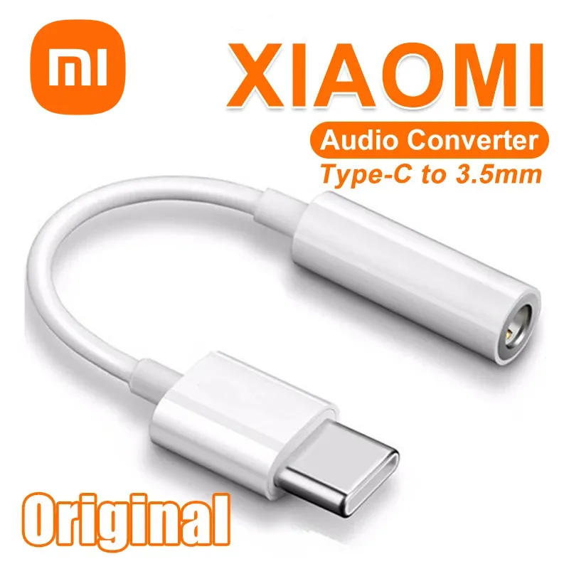 Original Type C To Aux Adapter For Xiaomi Mi 12 11 Type-C