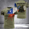 Chile Shirt Men's T-Shirt Tops 3D Printed Chilean Flag Tees Veteran Short Sleeve Male Summer O Neck Oversized Vintage Streetwear. 