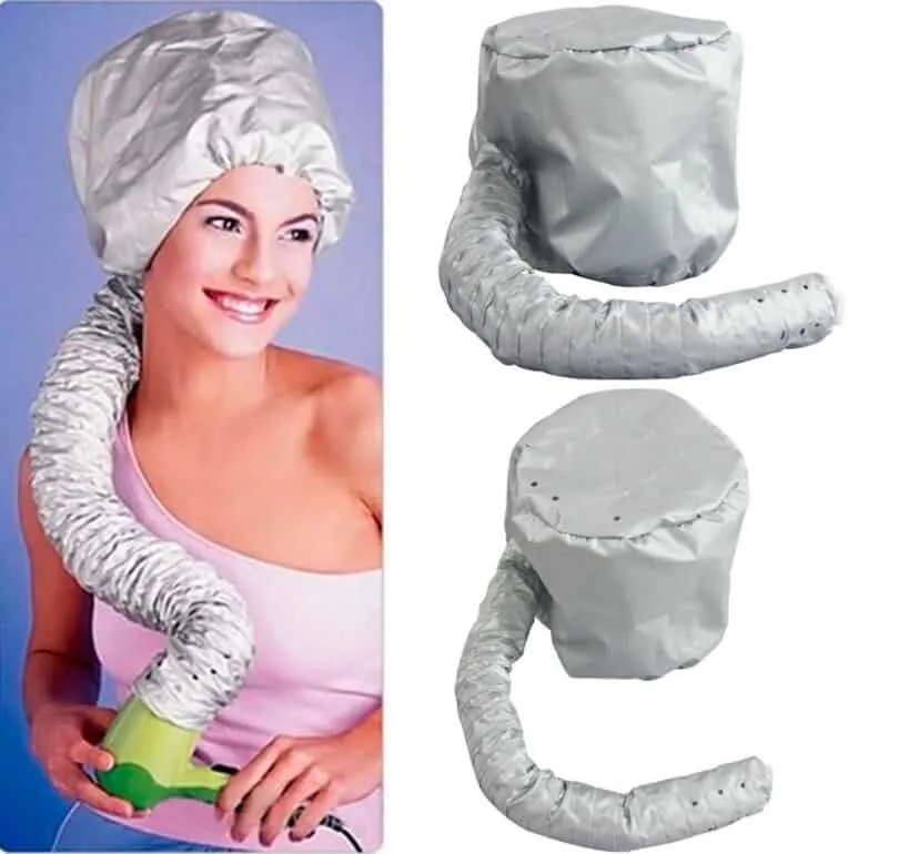 Blow Dryer Bonnet,Hot Portable Hair Drying Salon Cap Bonnet Hood