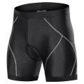 Men Bike Padded Shorts with Anti-Slip Leg Grips Cycling 3D Padded Underwear Bicycle Padding Riding Shorts Biking Underwear Shorts.