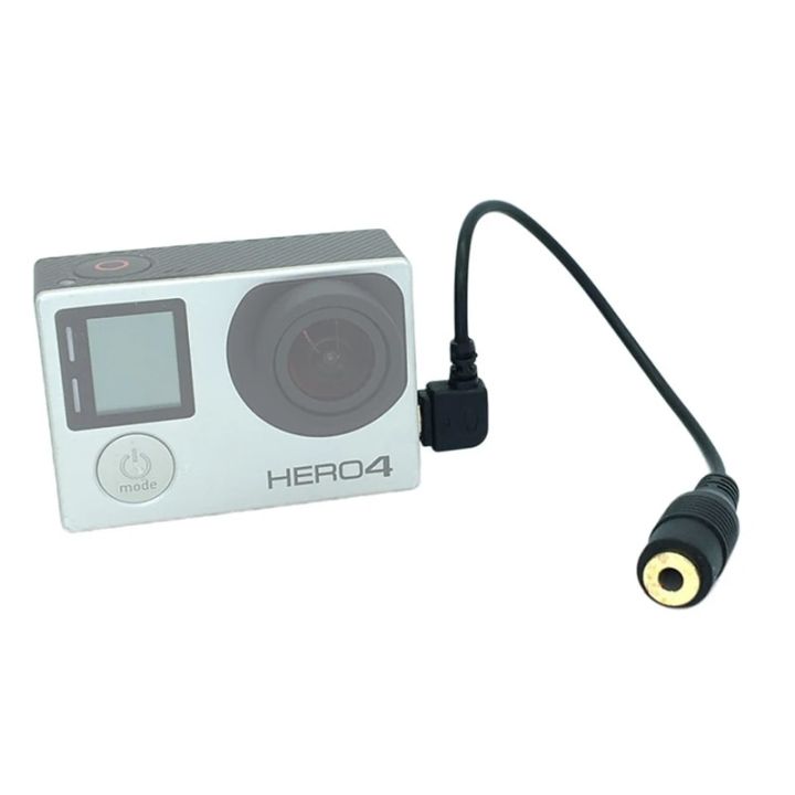 Audio Adapter Pro Mm Mic Adapter Gopro 10 External Genuine Pro Mic