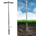 Soil Sampler Probe Soil Sampler Tool Smooth with Ejector Foot Pedal for Farm. 