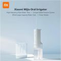 Xiaomi Mijia Oral Irrigator Portable Water Dental Flosser Water Jet Cleaning Tooth Toothpick Mouthpiece Denture Cleaner Teeth Brush 2200Mah Usb Rechargeable 200Ml Water Tank.