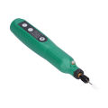 Romeng La 202 Electric Mini Grinder Set Drill Power Tools Cordless USB Charging with Light for Jade Carving DC3.7V.