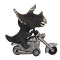 Dinosaur Riding Motorcycle, Simulation Inertia Dinosaur Motorcycle Exquisite Interactive for Kids over 3 Years. 