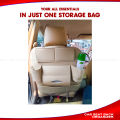 1 PC PVC LEATHER Car Back Seat Organizer - BEIGE. 