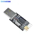 【The road to happiness Store】USB to TTL Converter UART Module CH340G CH340 Converter Module 3.3V 5V Switch Replace Pl2303 CP2102. 