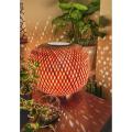 Electrical Bamboo Table Lamp Set. 